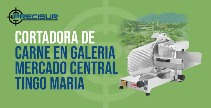 Cortadora de Carne en Galeria Mercado Central Tingo Maria