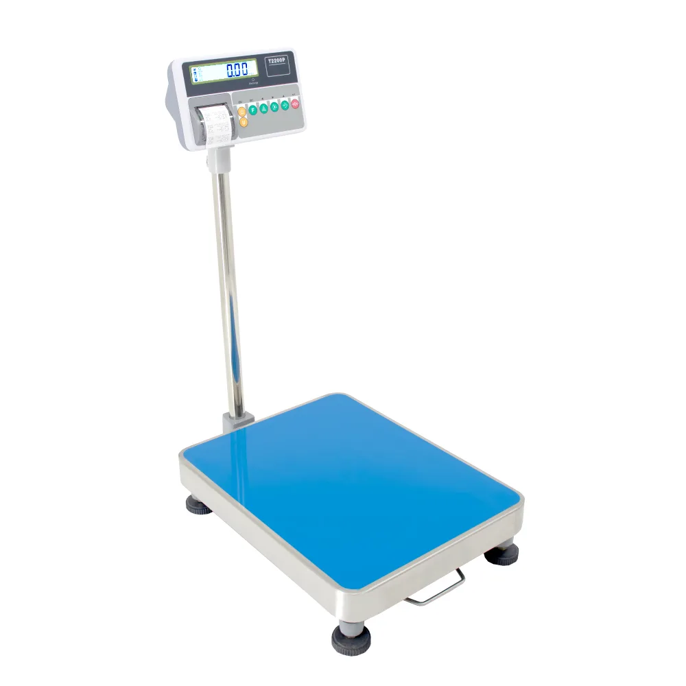 Balanza de Plataforma T-Scale T2200P de 200 Kilos 60 x 46 cm