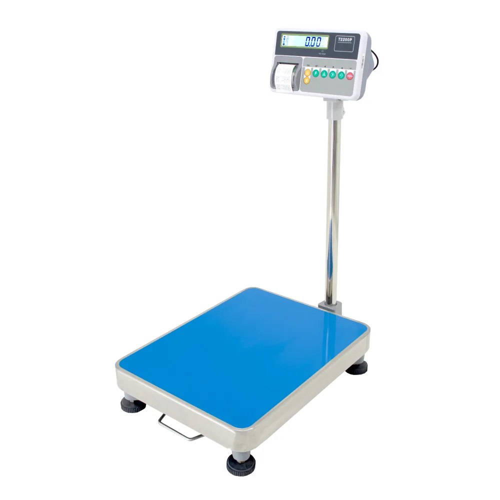 Balanza de Plataforma T-Scale T2200P de 200 Kilos 60 x 46 cm