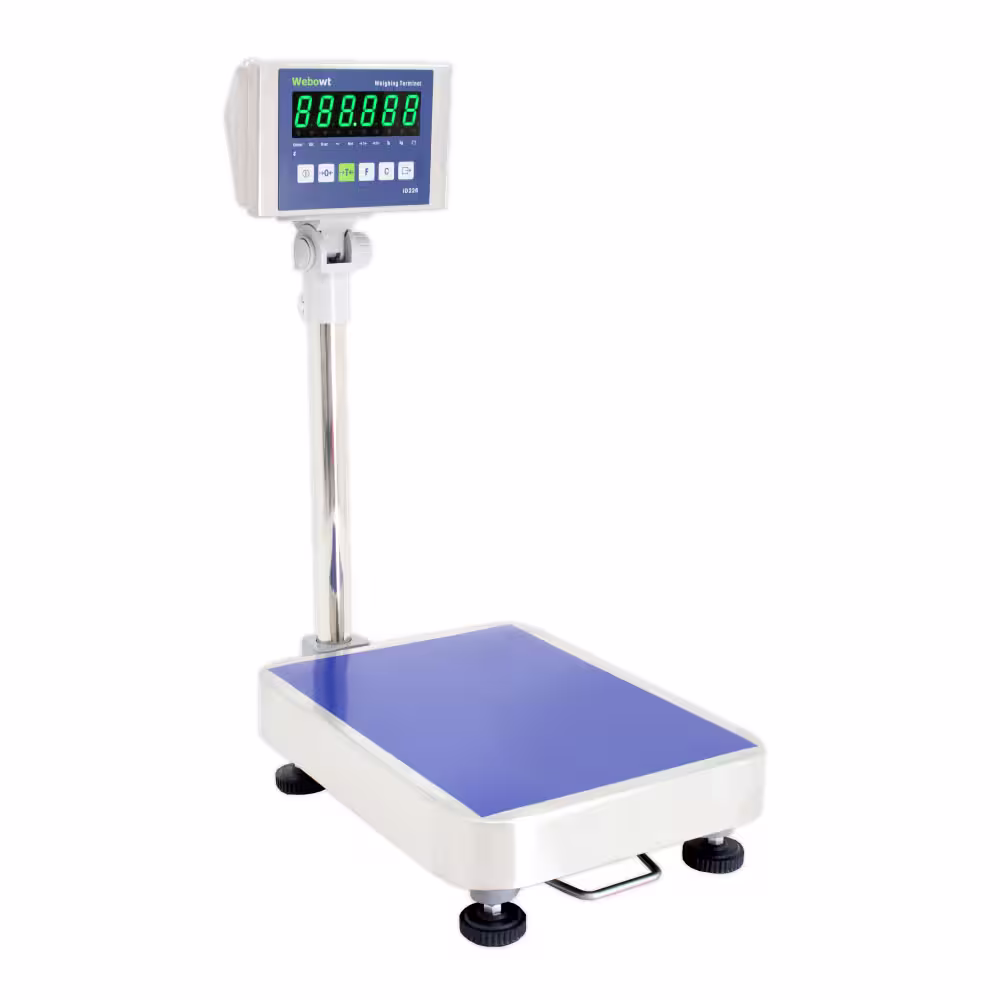 Balanza de Plataforma WEBOWT ID226 de 60 Kilos 44 x 33 cm
