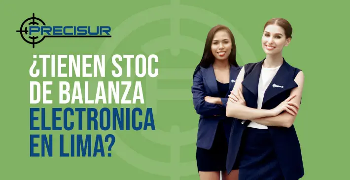 Tienen stock de balanza electrónica en Lima