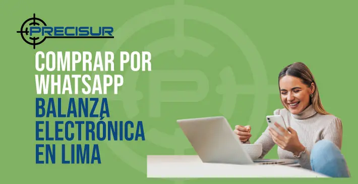 Comprar por WhatsApp balanza electrónica en Lima