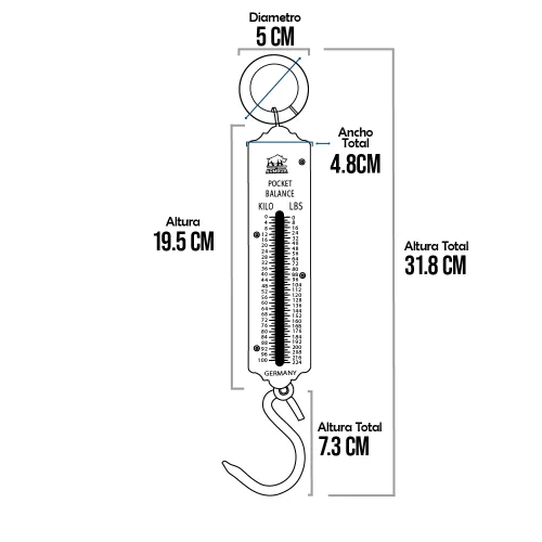 Balanza Colgante Kambor KC-100K de 100 Kilos